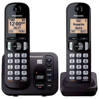 Panasonic Kx-tgc222b Dect 6.0 Cordless Phone System (kx-tgc222s Black)