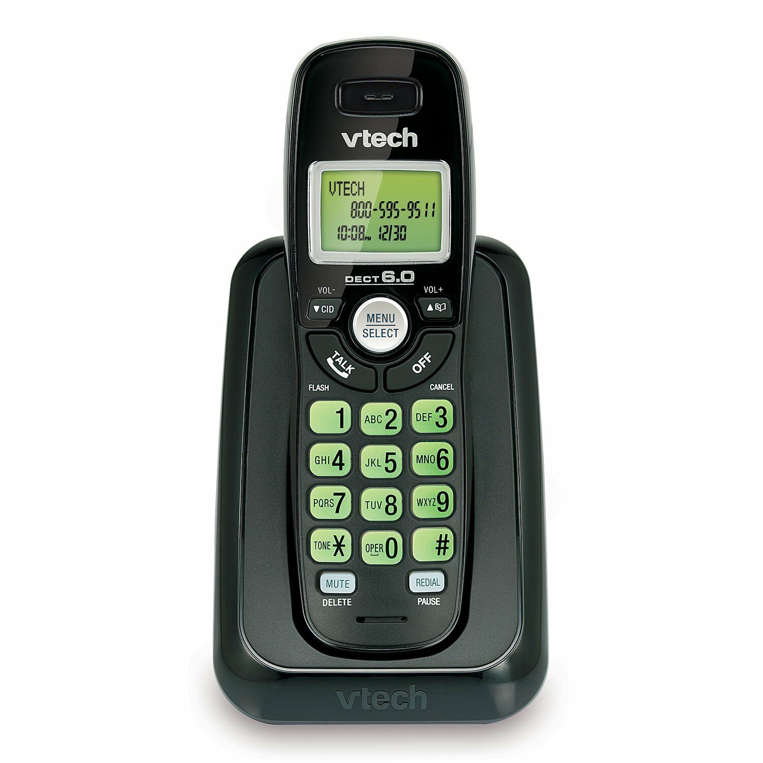 Vtech Cs6114-11 Cordless Phone W/ Caller Id/call Waiting - 1 Handset - Black ™